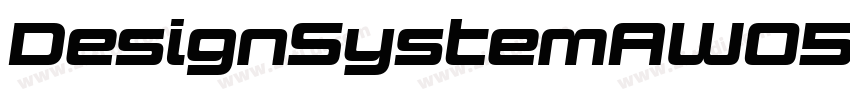 DesignSystemAW05 900字体转换
